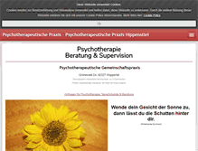 Tablet Screenshot of praxis-hippenstiel.de